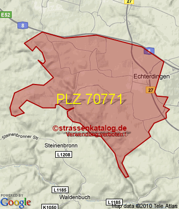 Postleitzahl 70771