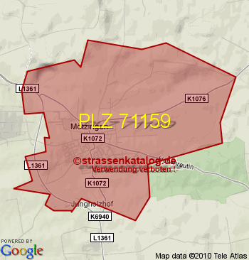 Postleitzahl 71159