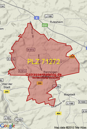 Postleitzahl 71272