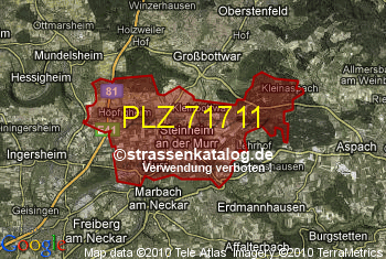 Postleitzahl 71711