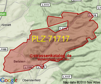 Postleitzahl 71717