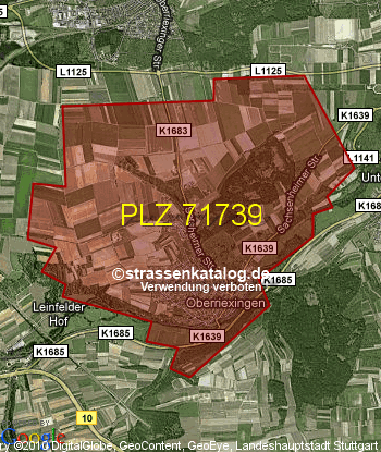 Postleitzahl 71739