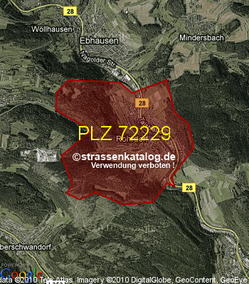 Postleitzahl 72229