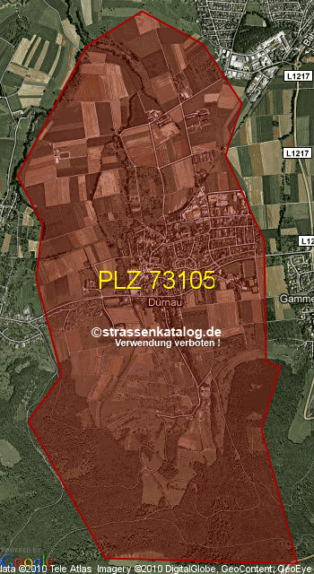 Postleitzahl 73105