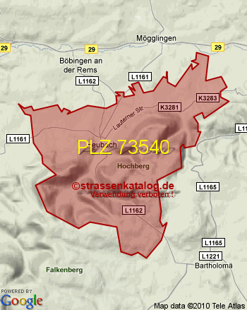 Postleitzahl 73540