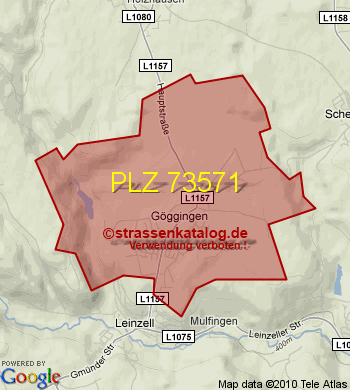 Postleitzahl 73571