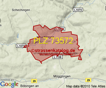 Postleitzahl 73572