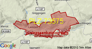 Postleitzahl 73575