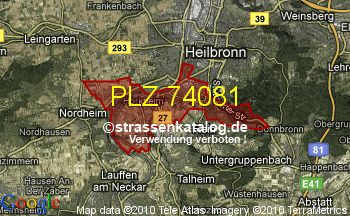 Postleitzahl 74081