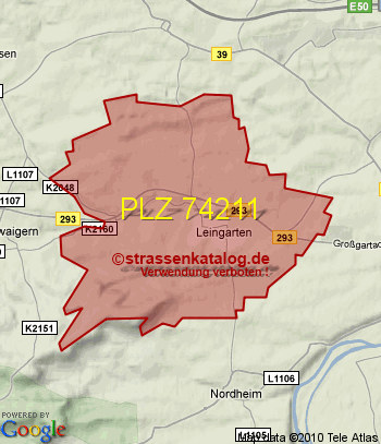 Postleitzahl 74211