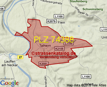 Postleitzahl 74388