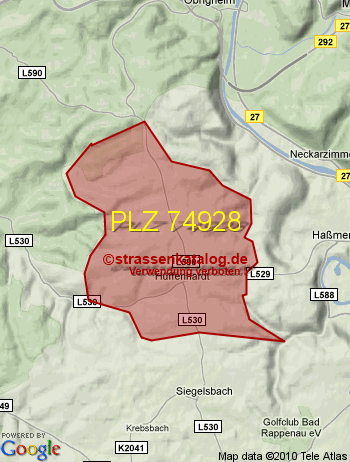 Postleitzahl 74928