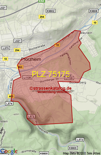 Postleitzahl 75175