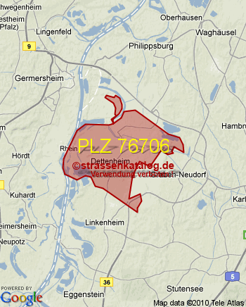 Postleitzahl 76706