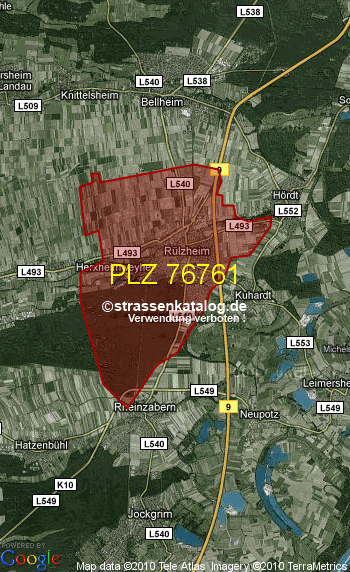 Postleitzahl 76761