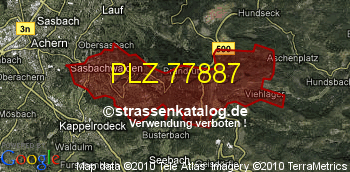 Postleitzahl 77887
