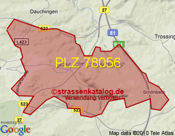 Postleitzahl 78056