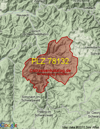 Postleitzahl 78132