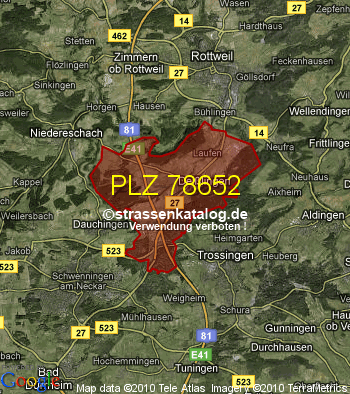 Postleitzahl 78652