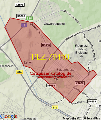 Postleitzahl 79110