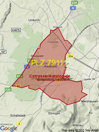 Postleitzahl 79111