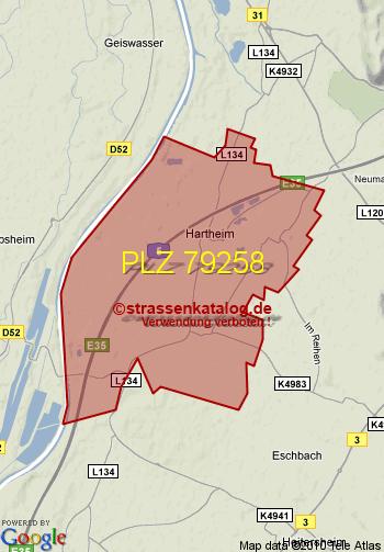 Postleitzahl 79258