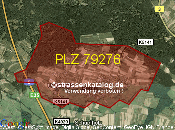 Postleitzahl 79276