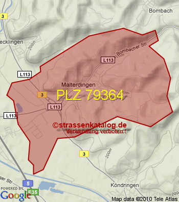 Postleitzahl 79364