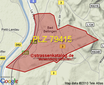 Postleitzahl 79415