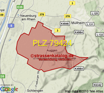 Postleitzahl 79424