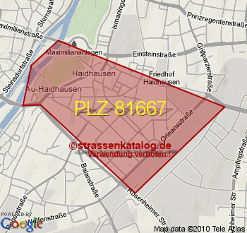 Postleitzahl 81667