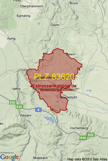 Postleitzahl 83620