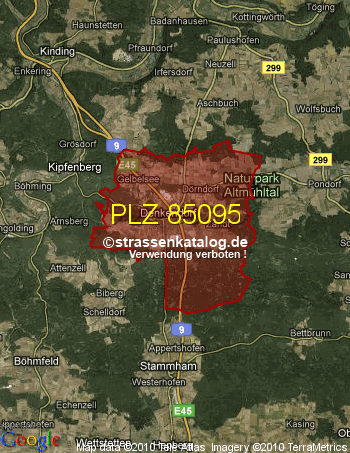 Postleitzahl 85095