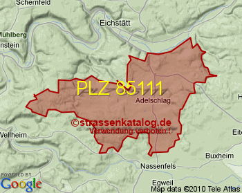 Postleitzahl 85111