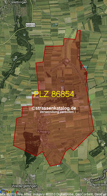 Postleitzahl 86854