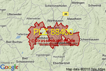 Postleitzahl 88400