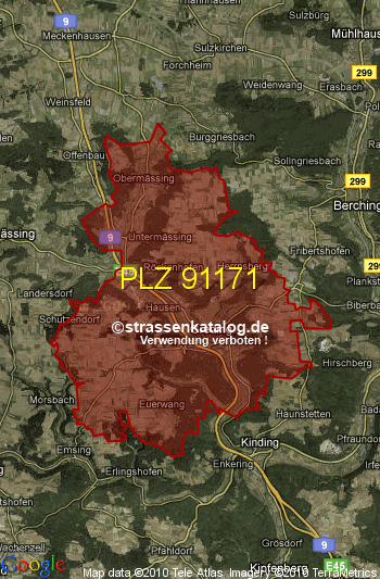 Postleitzahl 91171