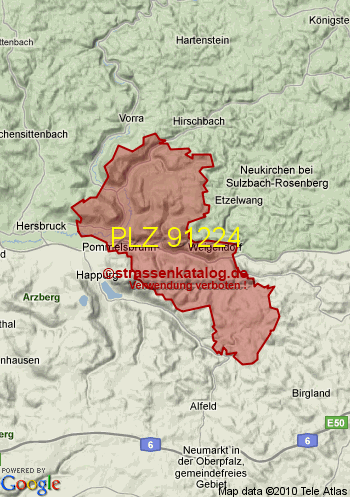 Postleitzahl 91224