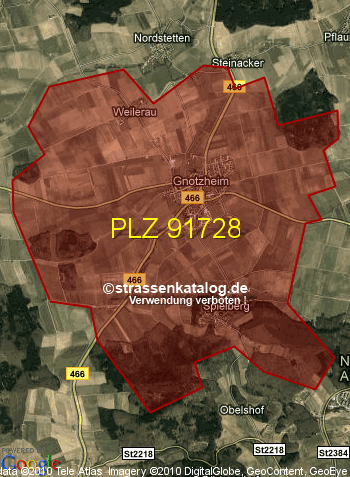 Postleitzahl 91728