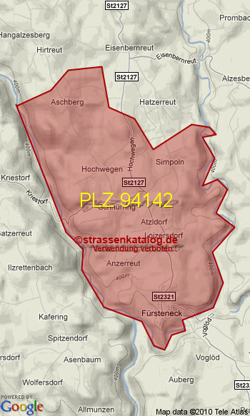 Postleitzahl 94142