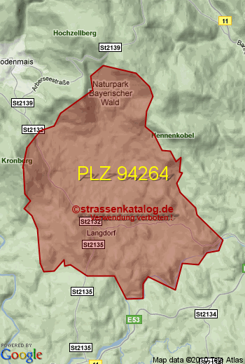 Postleitzahl 94264