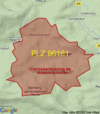 Postleitzahl 96161