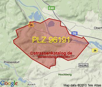 Postleitzahl 96191