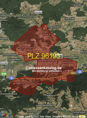 Postleitzahl 96193