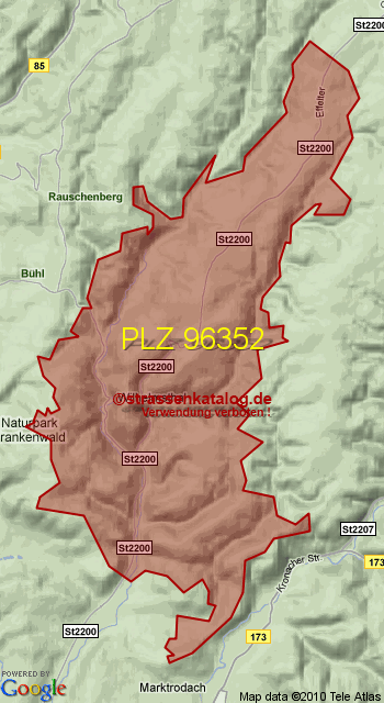 Postleitzahl 96352