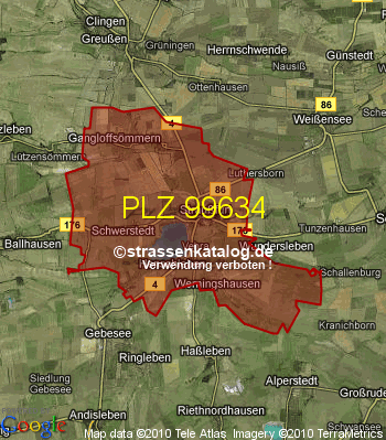 Postleitzahl 99634
